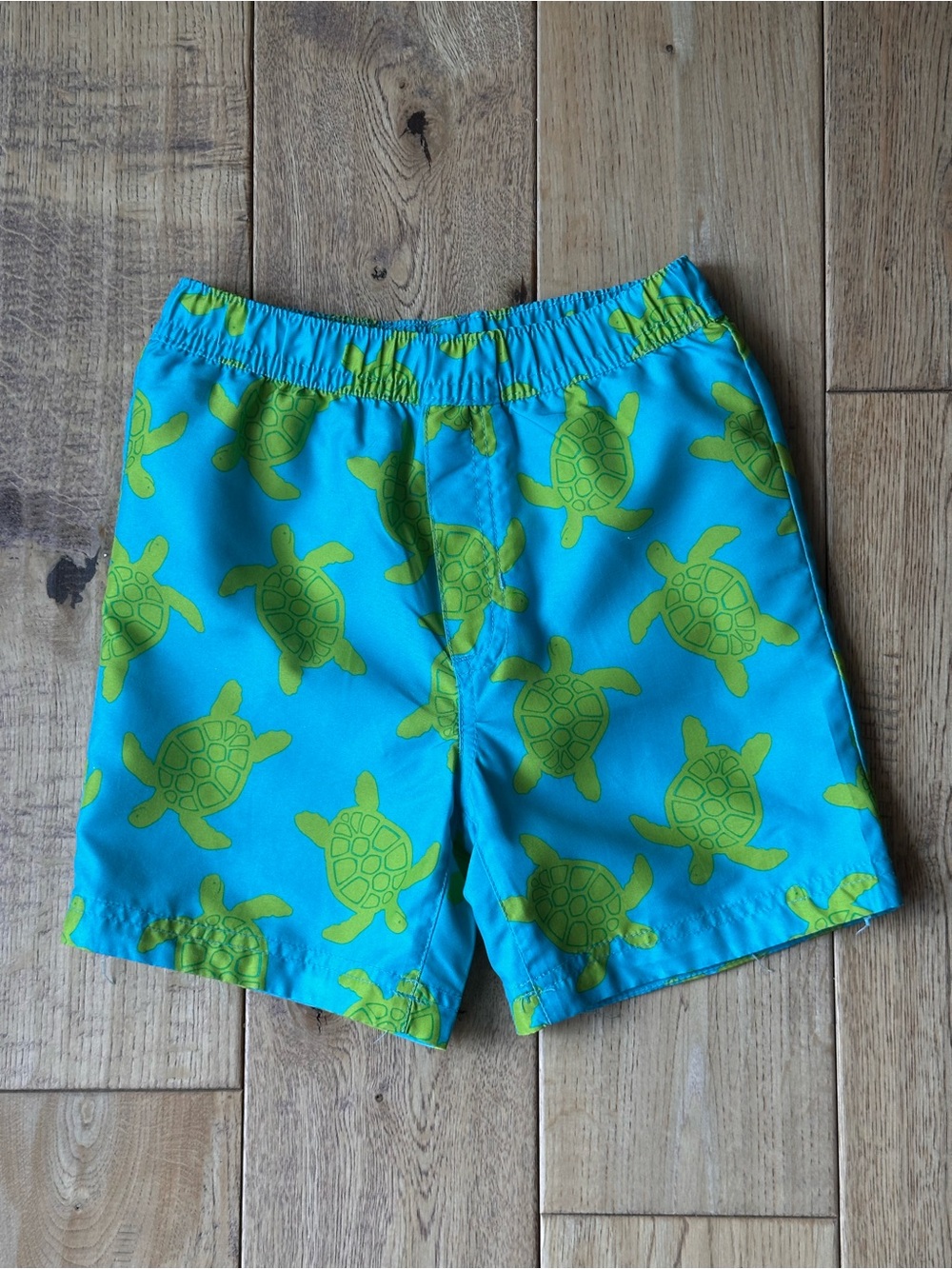 Little Me Turtle Print Swim Trunks size 24 Months
